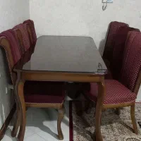 میز ۸ نفره با صندلی