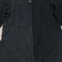 مانتو مشکی سایز بزرگ در حد نو