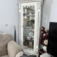 بوفه سفید استخونی شیک در حد نو