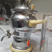 سماوربرقی کوچک برنجی