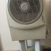 کولر، پنکه سلولزی  و میز کامپیوتر