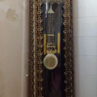ساعت ایستاده برنج و گلدان برنج