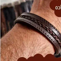 دستبند چرم طبیعی