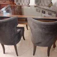 میز نهارخوری چهار نفره چوب راش