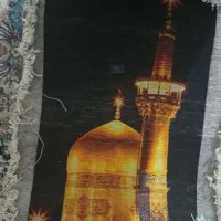 تابلوفرش دستباف شب طلایی حرم امام رضا علیه‌السلام