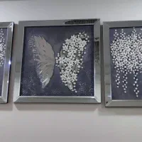 تابلوپروانه شکوفه سه تیکه