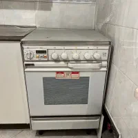 اجاق گاز فر دار ۴شعله نو