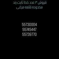 فروش ۳ عدد خط ثابت خیابان قلعه مرغی