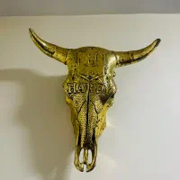 دیوارکوب سر گاو