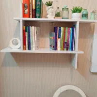 شلف|کتابخانه، شلف، قفسههای دیواری|نجفآباد, دلگشا|دیوار