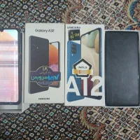گوشی سامسونگ A32 و A12 و آمپلی پشت ماینتور پایونیر