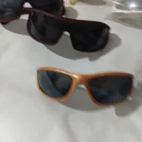 گردنبند استیل رنگ ثابت وعینک دودی
