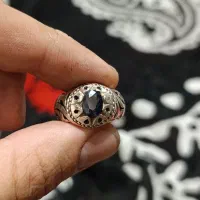 انگشتر یاقوت رکاب دست