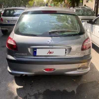 پژو ۲۰۶ مدل ۸۳ یه لکه رنگ شاسی پلمپ استثنایی