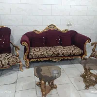 مبل 7 نفره گنجه آینه کنسول