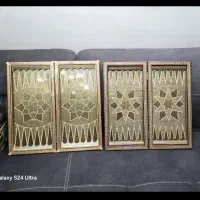 تابلو فرش گل سه شاخه تبریز