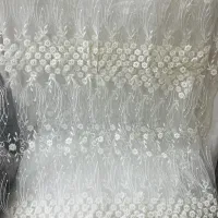 پرده توری دانتل گلدوزی ترک