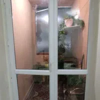 درب یو پی وی سی دو جداره.