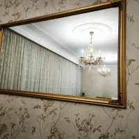 آیینه قاب چوبی