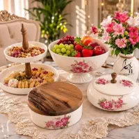 ظروف سرامیکی طرح ترانسفر