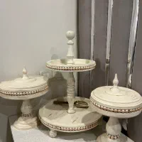سرویس پذیرایی چوبی سه تیکه