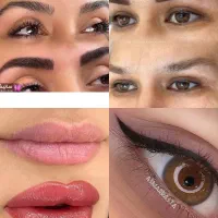 آرایش دائم فقط هزینه مواد