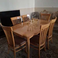 ناهارخوری 6 نفره چوب