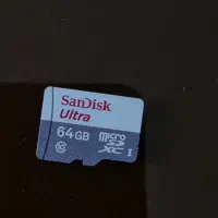 رم 64gb  scan disk.    class 10