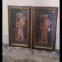 تابلو سرباز هخامنشی مسی