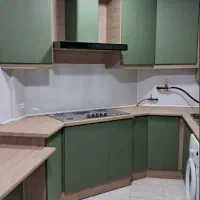 نصب برچسب کابینت/ماربل شیت/تعمر کابینت/روکش کابینت