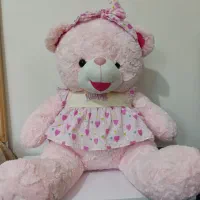 عروسک شاسخین 70سانت وخرس قاب دار 30سانت