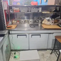 لوازم فست فود ۱ ماه کارکرد نو نو
