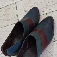 کفش زنانه چرم طبیعی مهین سایز ۳۹