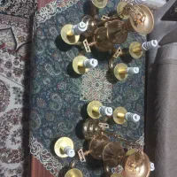 لوستر،سقفی یک جفت سالم درحد نو خیلی خیلی تمیز