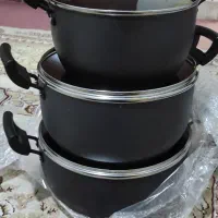 سرویس قابلمه ۶ پارچه تفلون ابتکار