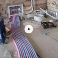 لوله کش آب و فاضلاب وبرقکارساختمان