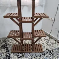 استند چوبی گل
