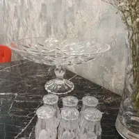 کریستال ۲۴٪ لاروس پایه دار بزرگ میوه خوری