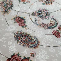 فرش 12متری گل برجسته دستباف گونه