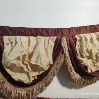 والان پرده ۵ متر بسیار شیک، و دو عدد پرده جمکن