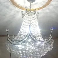 لوستر پذیرایی کریستالی فانتزی