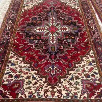 یک جفت فرش دستبافت هریس تاجری نو ۹ متری