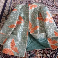 مانتو مشکی طرح ورساچه و کت مجلسی طرح پروانه