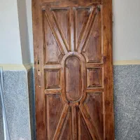 درب چوبی