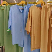 شومیزشلوارزنانه پارچه تابستانی