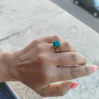 انگشتر  فیروزه اصل