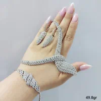 سرویس نقره ۹۲۵ عروس تخفیف خورده