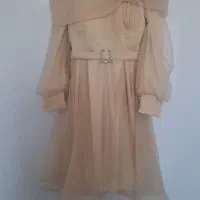 پیراهن مجلسی دخترانه کاملا نو