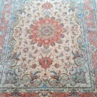 قالیچه چله گل ابریشم تبریز