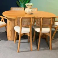 غذاخوری ۴ نفره چوبی